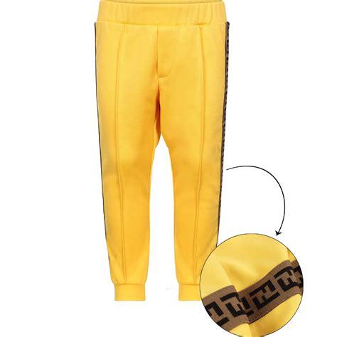 fendi tracksuit yellow|Fendi tracksuit sale.